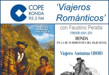 Nº 170-VIAJEROS ROMÁNTICOS – “RONDA EN LA RUTA ROMÁNTICA DEL BAJO GENAL” – Viajera Anónima (1868)