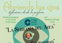 Nº45-ABRIENDO LOS OJOS-REFLEXIONES DESDE LA PERIFERIA-«La Serranía del Agua. Lluvia de Solidaridad».