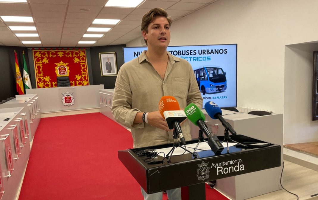 Nuevos autobuses eléctricos para el transporte urbano de Ronda