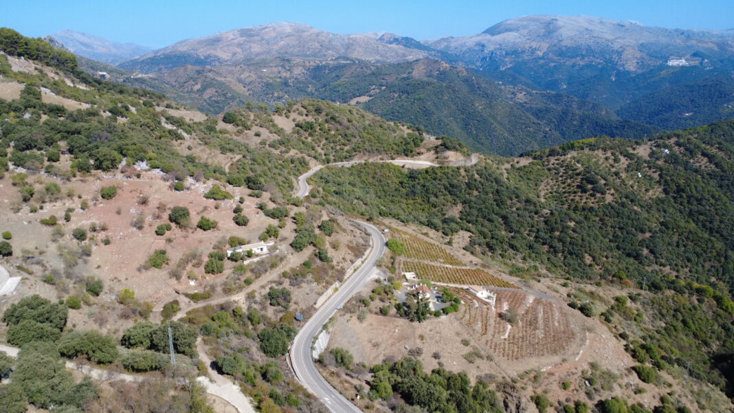 Trabajos de recuperación en la Ruta de los Viajeros Románticos entre Casares y Ronda
