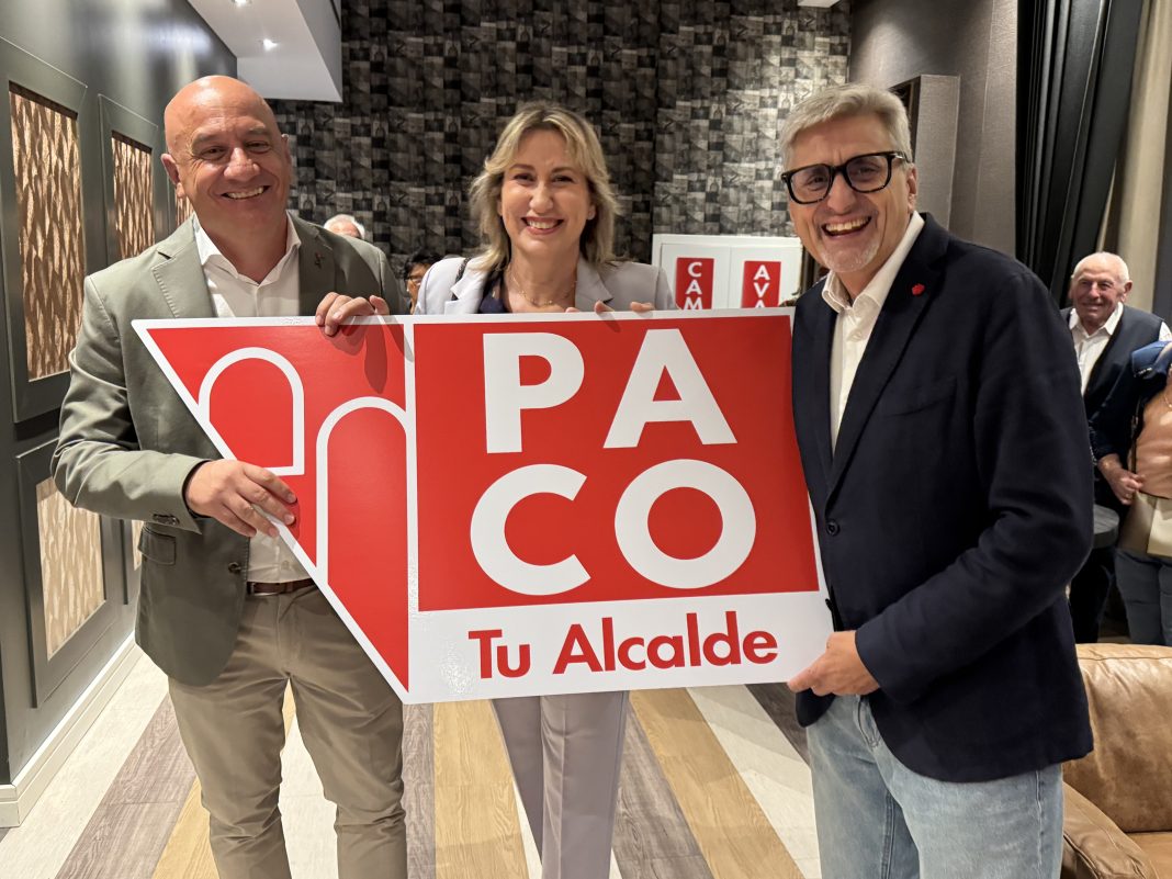 Francisco Cañestro durante la presentación de su candidatura en Ronda